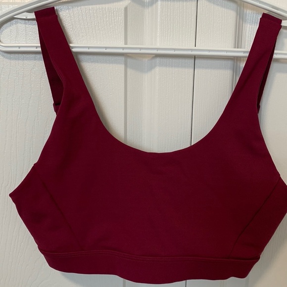 Lole Sports Bra. Floral (used once) and Burgundy (never worn). - Picture 5 of 8
